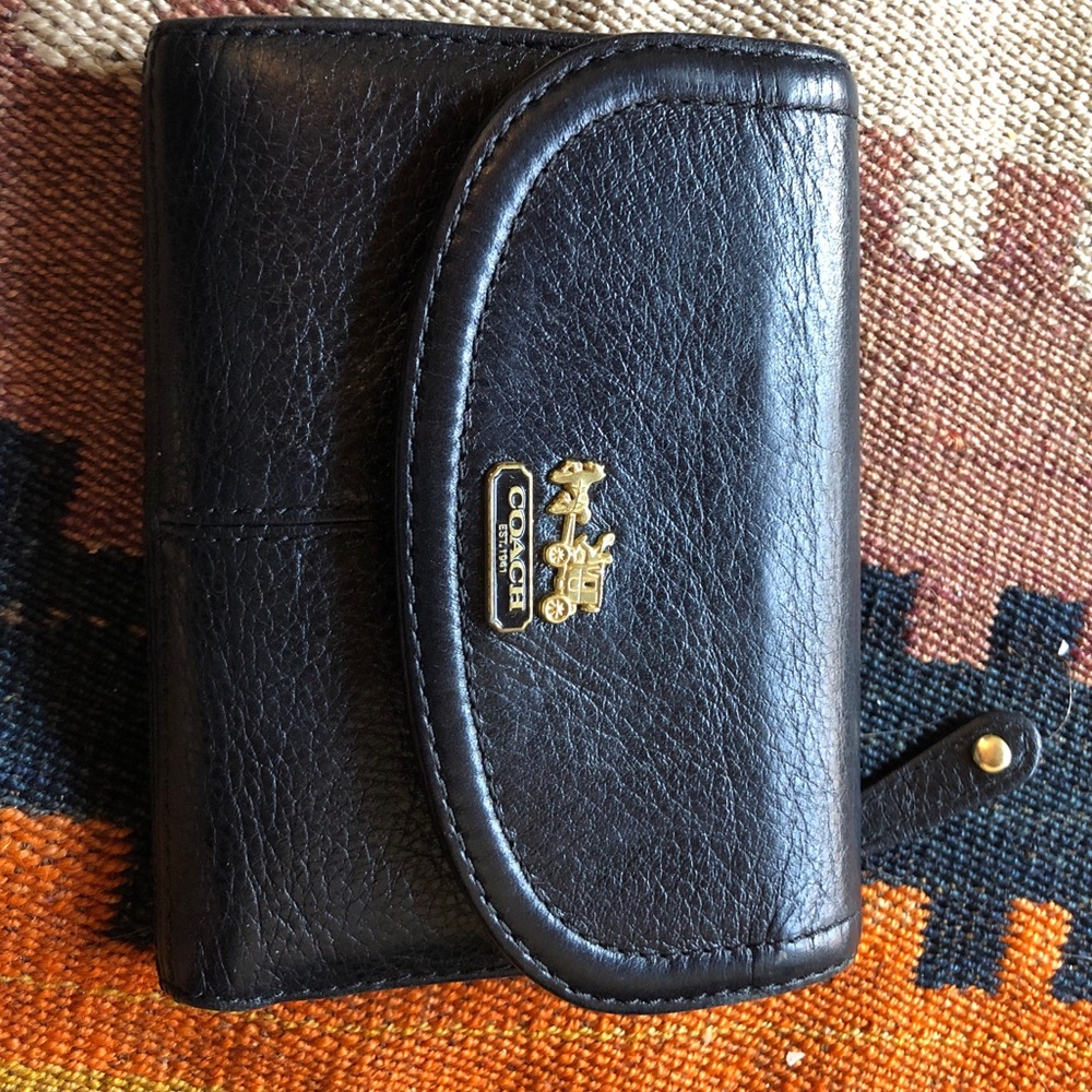 Black Small Coach Wallet